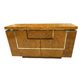 Enfilade cabinet bar Jean Claude Mahey Roche Bobois vintage 1970