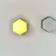 Pair of vintage opaline and metal wall lights, Raak Holland 1970