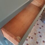 Khaki vintage dresser