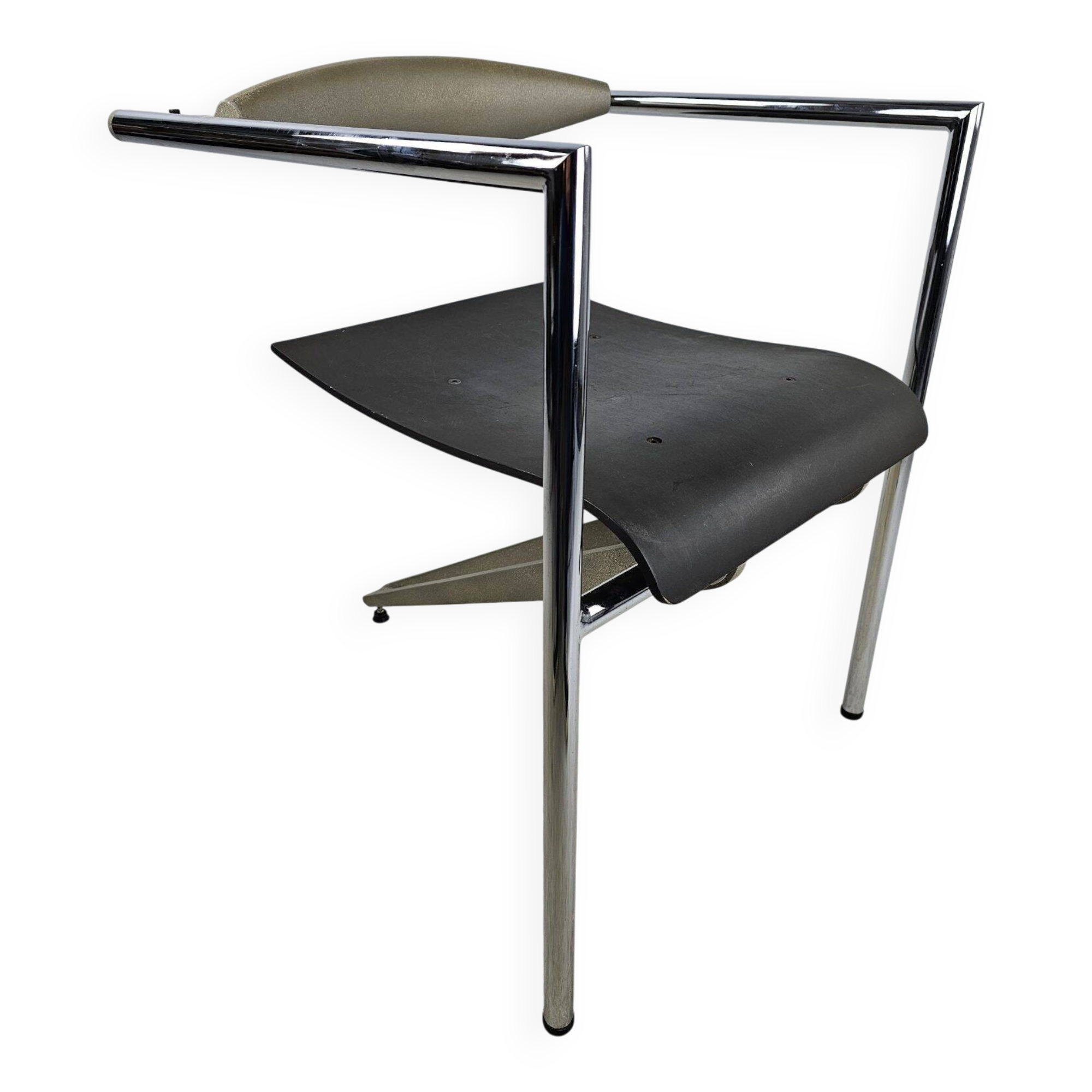 Fauteuil Xm3 rare de Xavier Matégot pour Farjon France, vers 1986. Bon état.