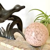 Large Art Deco bird lamp, H27 cm