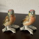 Couple d'oiseaux en porcelaine Karl Ens