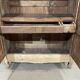 19th century raw chestnut country wardrobe