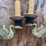 Paire d’appliques murales Lucien Gau 166