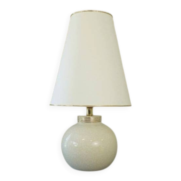 Lampe de salon blanche moderne céramique sphère | modèle Beaulieu