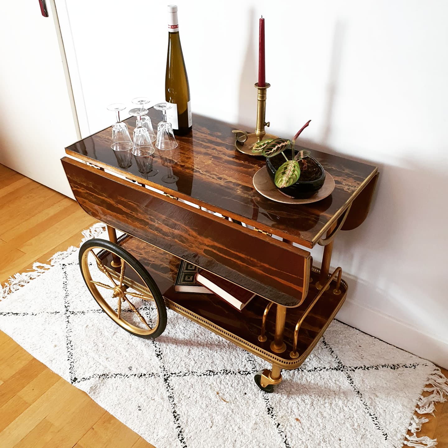 Louis Prodhon service trolley