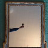 Old large Louis XVI style wall mirror
