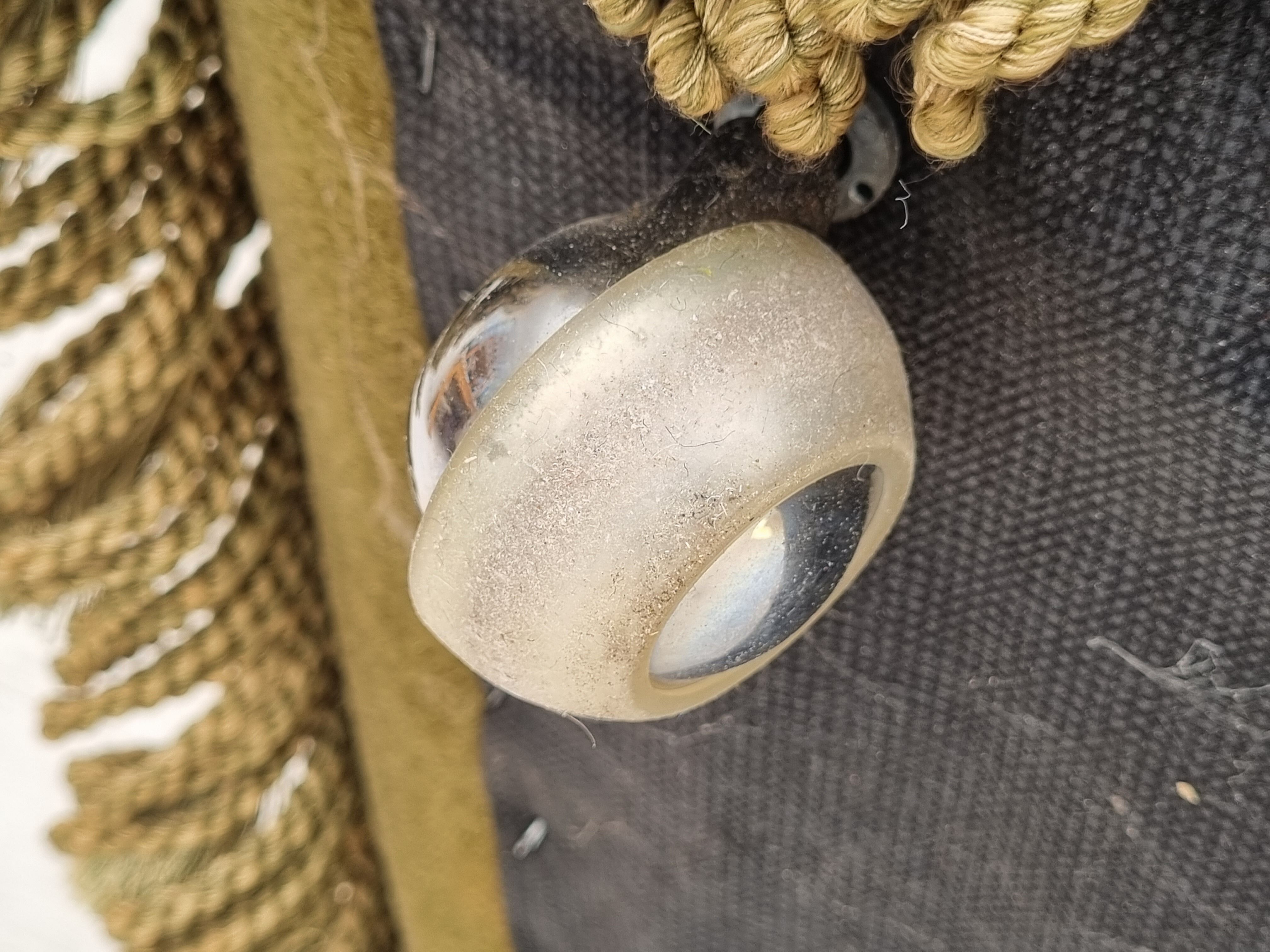 Fauteuil vintage danoise avec rembourrage années 1970