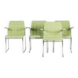 Mio MI 408 Chairs by Bruno Mathsson, 1981, Set of 4