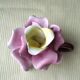 Ceramic flower candle holder