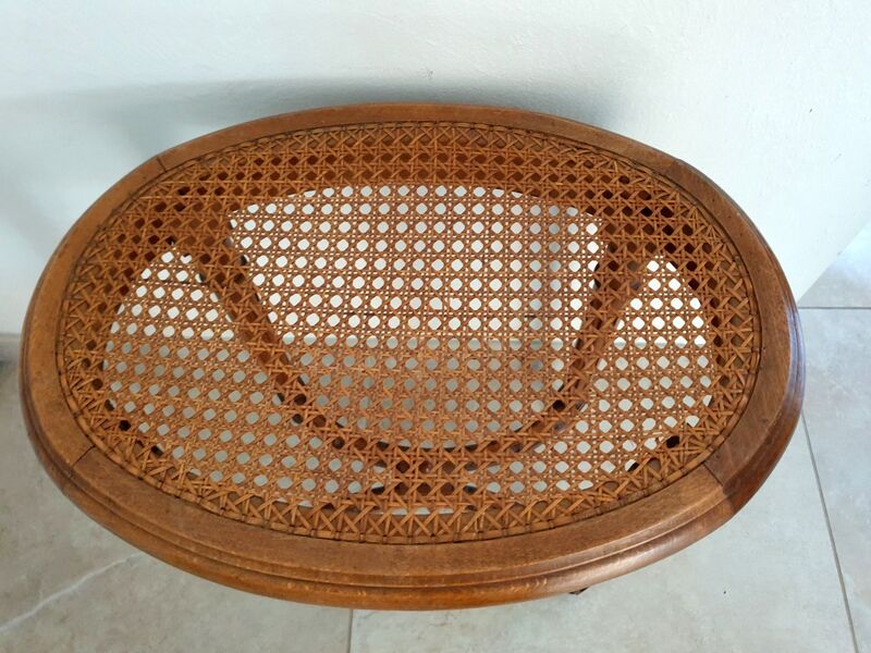High piano stool or bench, Louis XVI style 1900