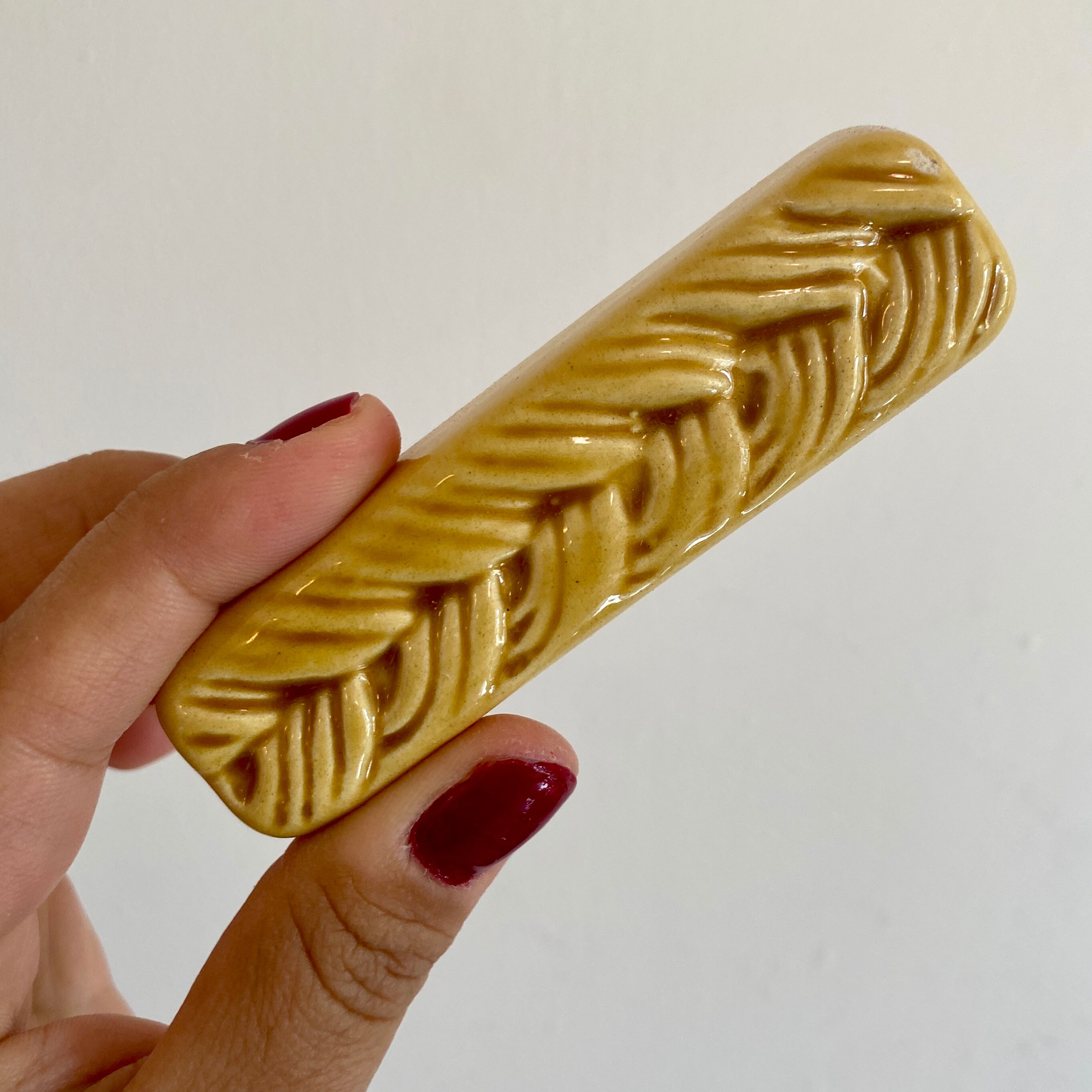 Set of 12 vintage ceramic knife holders