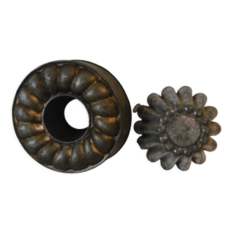 Antique cake moulds