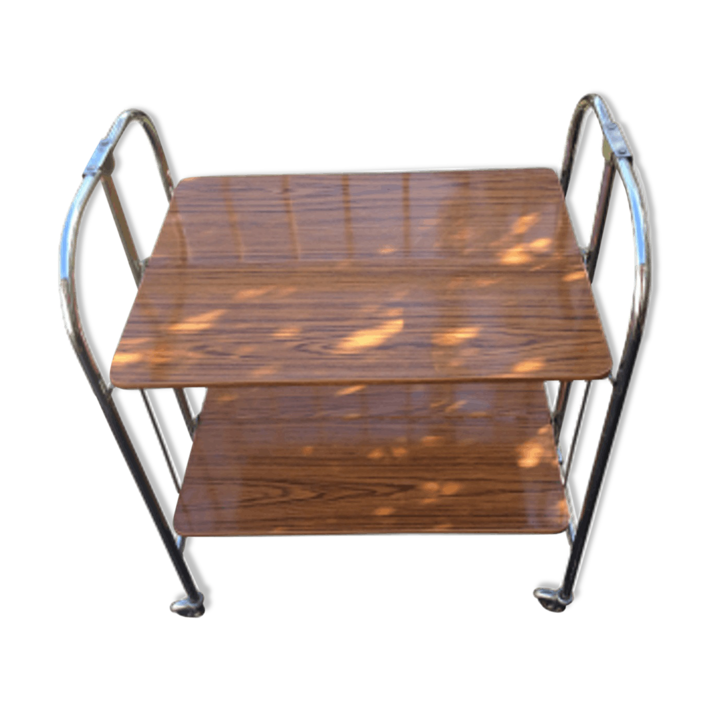 Serving table foldable vintage