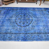 Tapis turc bleu, 191x272Cm