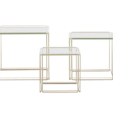 Pull out tables design Max Sauze, édited by Iscocèle
