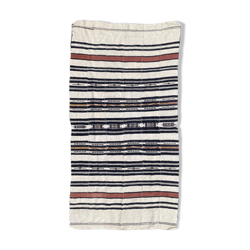 Tapis kilim tissage ancien de mali fait main 134x254 cm