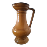 Ceramic jug signed Angèle