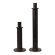 Pair Of Brutalist Massive Iron Candle Holder, 1970s