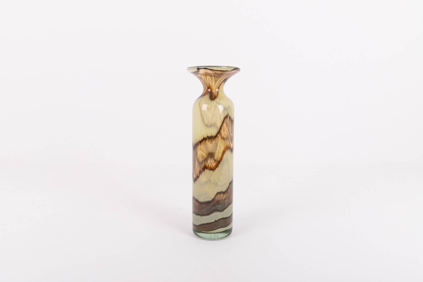 Mdina Maltese art glass vase by Michael Harris