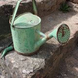 Zinc green watering can