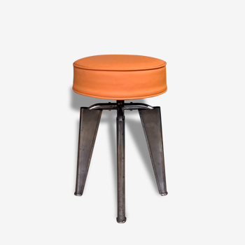 Stool created by Dominique André Domin and Marcel Genevrière for the aircraft carrier Clemenceau