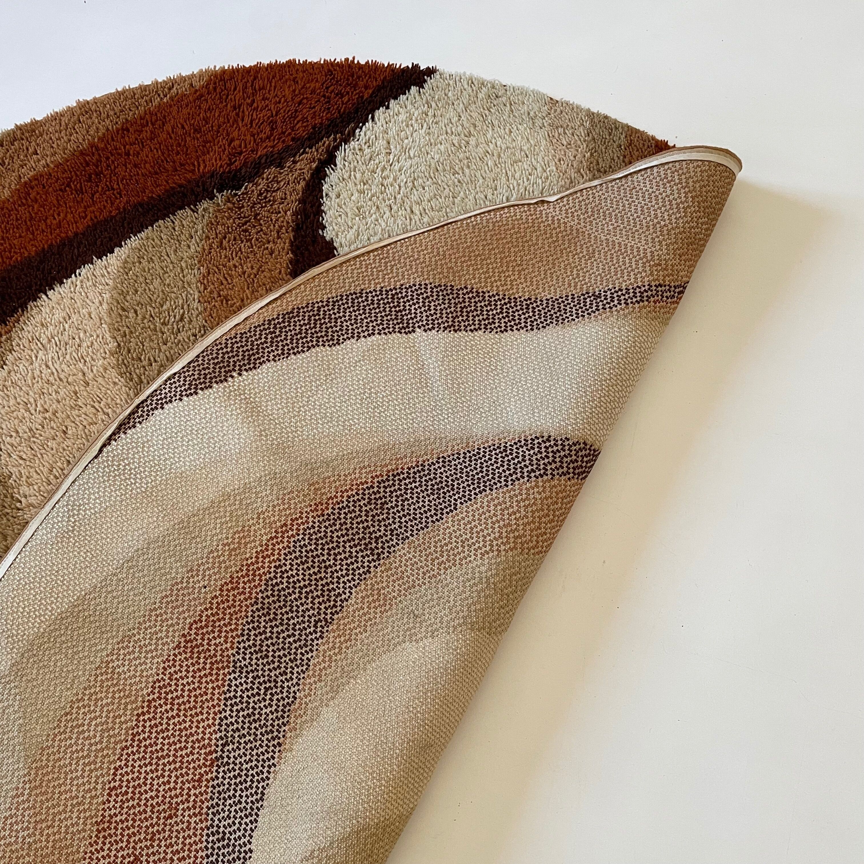 Vintage High Pile Rya rug by Prinstapijt Desso, Netherlands, 1970s