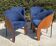 Série de 4 fauteuils Postmodern Ligne Roset des années 80