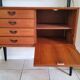 Adjustable wooden floor shelf, Louis Van Teeffelen - 1960