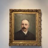 Portrait of a gentleman signed and dated 1907