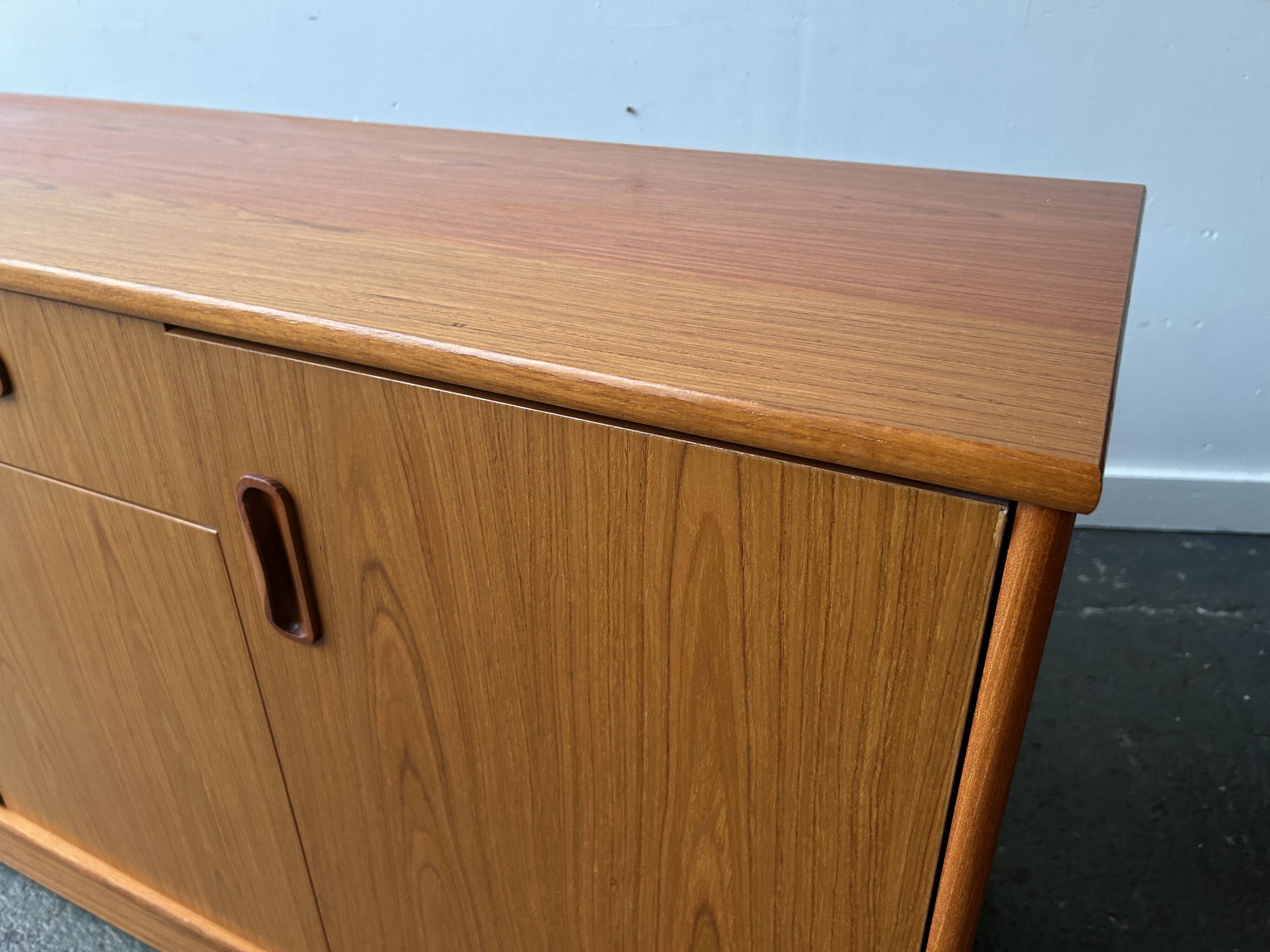 Rare 1960/70s Mid-Century teak G Plan Fresco sideboard by V B Wilkins