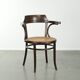 Original Cosmos vintage webbing chair in Thonet style from the 20th century