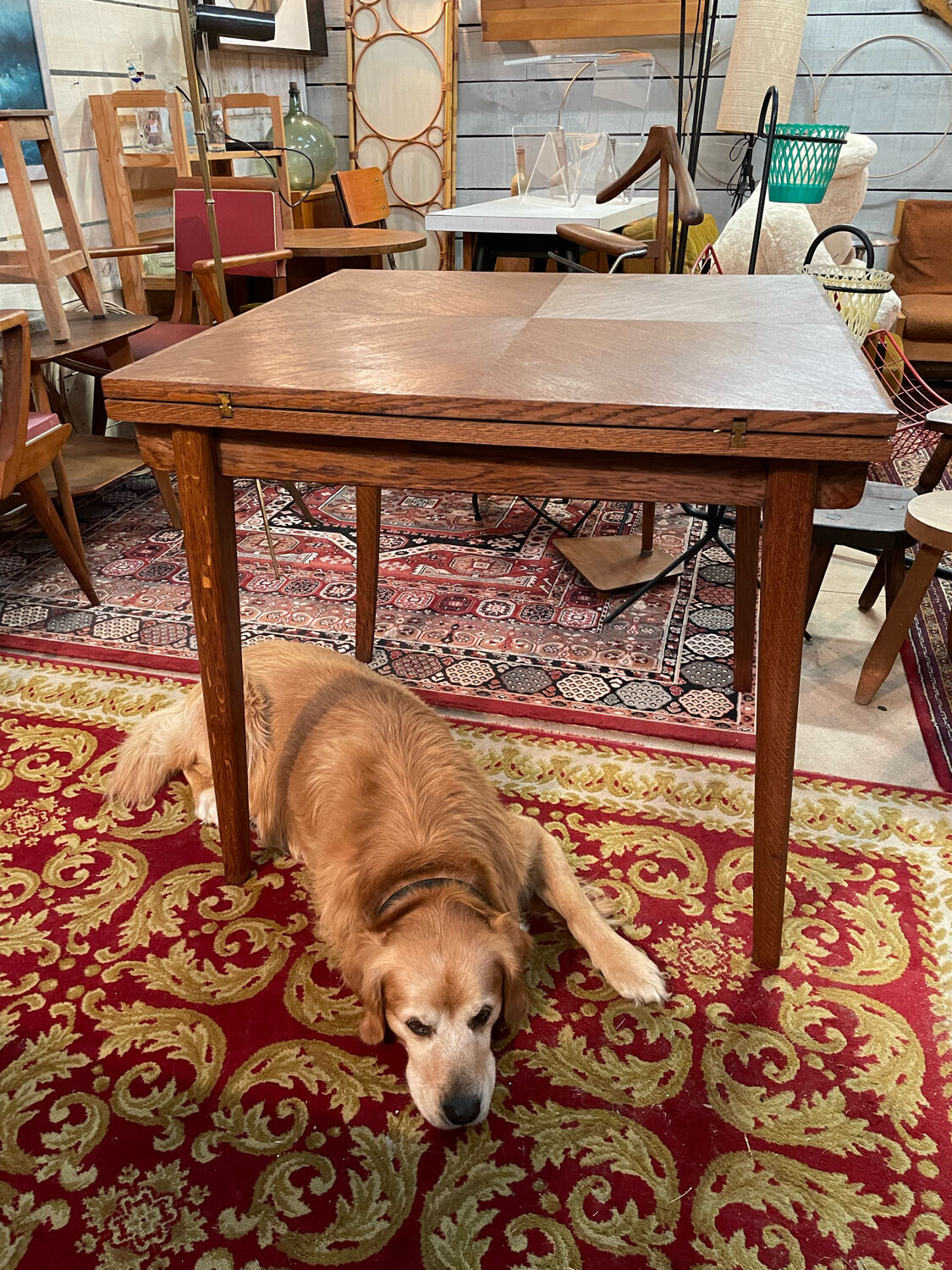 Vintage square portfolio table ep 50/60