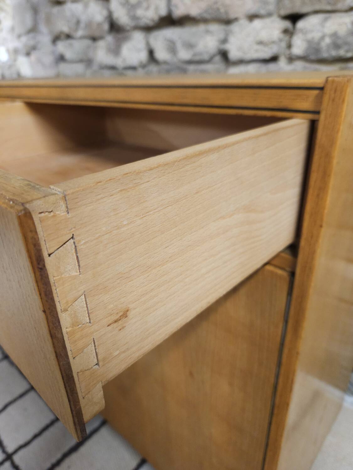 Vintage 1960s low sideboard