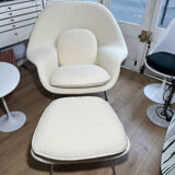 Womb Chair et Ottoman Eero Saarinen pour Knoll