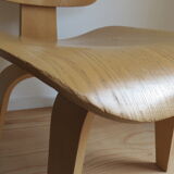 Single Dcw Dining Chair By Charles Eames For Vitra 1990s Ash A