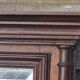 Large mirror Trumeau, wood, vintage, Henri II