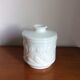 Bocal verre opale - vintage