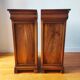 Paire de tables de nuit — style classique, inspiration Louis-Philippe