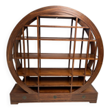 Bibliothèque en teck Asiatique vintage