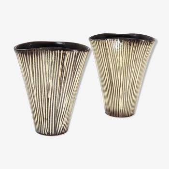 Pair of vintage vases 1950