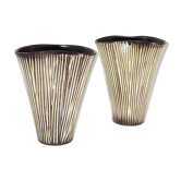 Paire de vases 1950 vintage