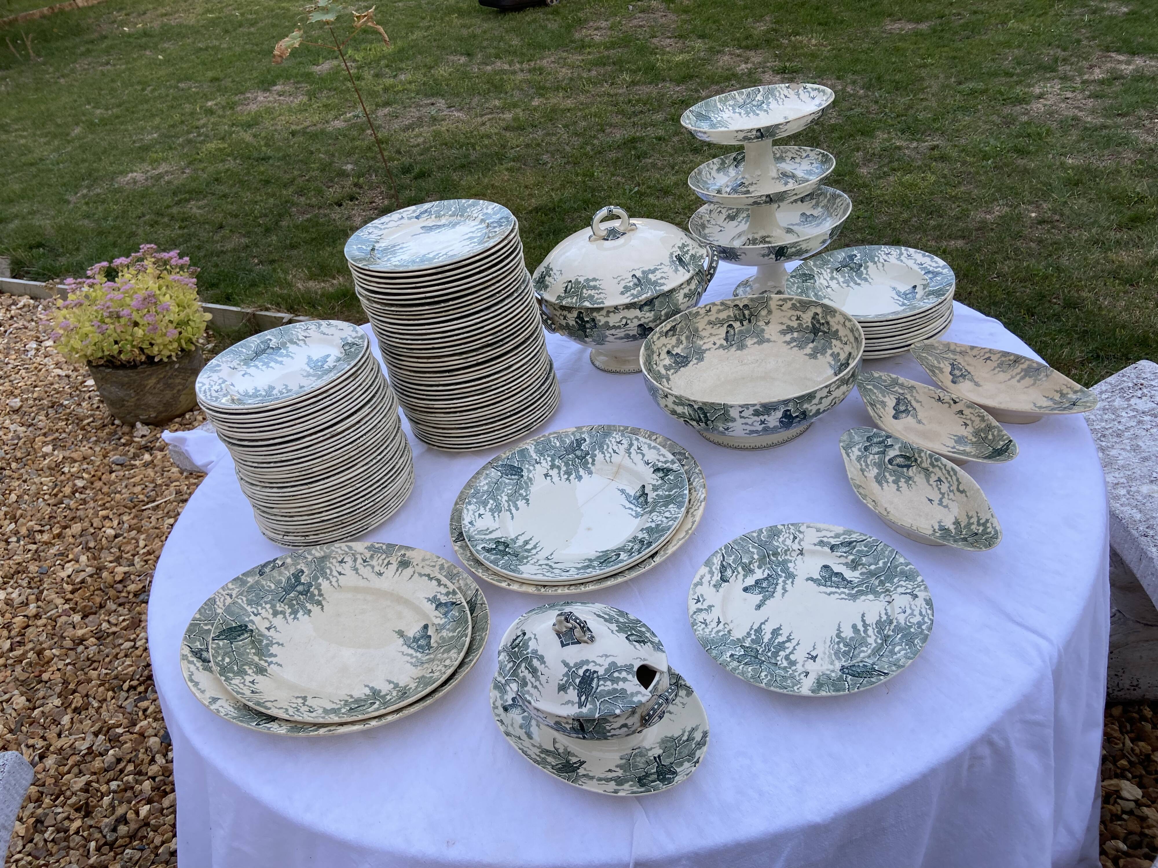 Service Sarreguemines 100 pieces