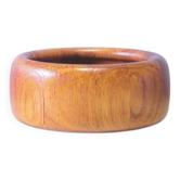 Vintage teak wooden bowl Digsmed