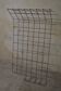 Vintage Scandinavian string coat rack from the 1960s, designed by Karl Fichtel