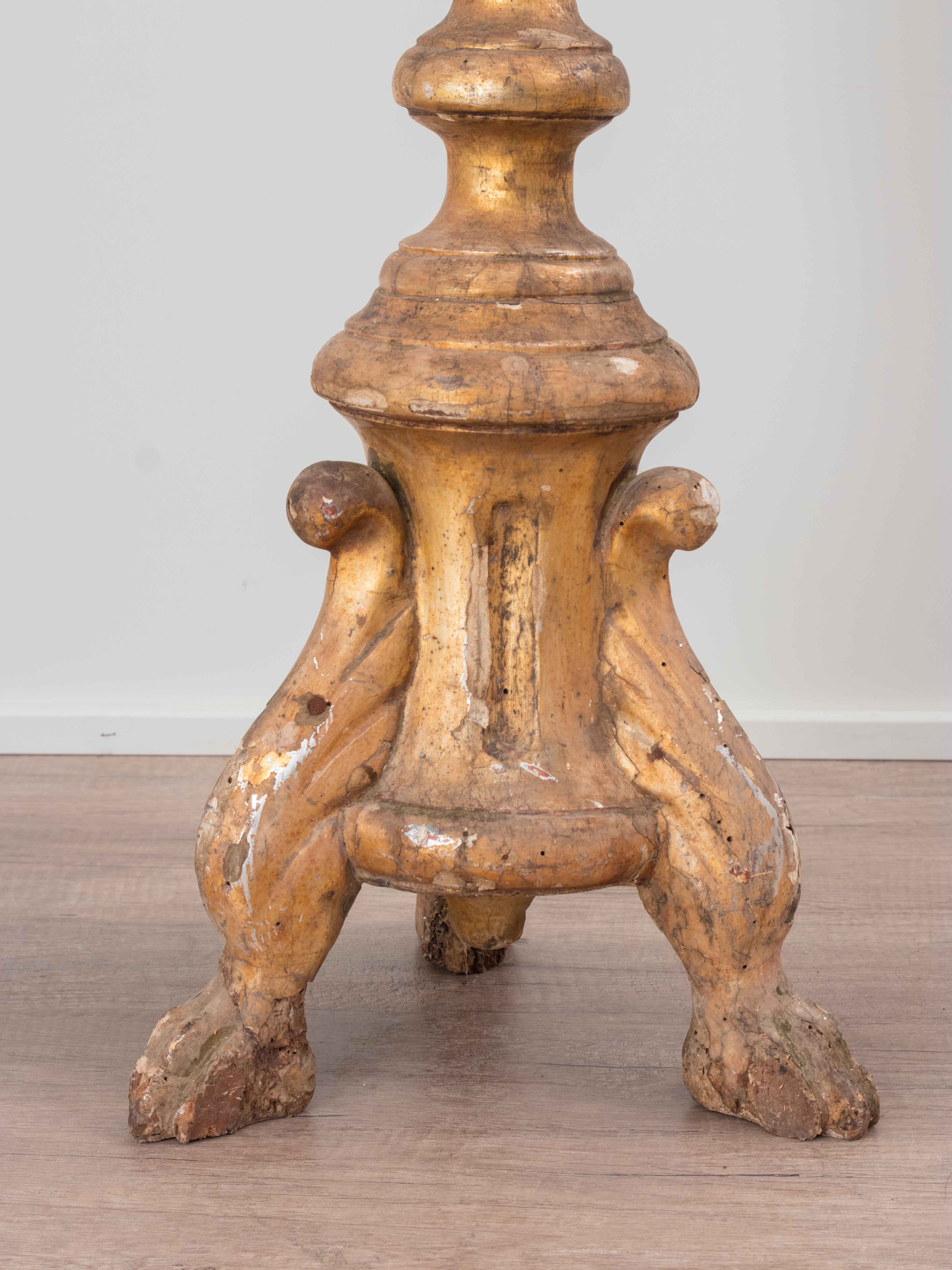 Antique candle holder