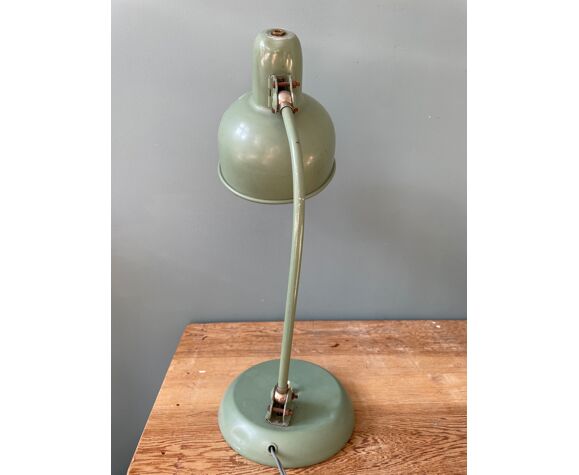 Military desk lamp with ball joint, circa 1950 | Selency