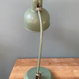Military desk lamp with ball joint, circa 1950