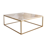 Ibiza marble square coffee table 70x70