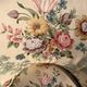 Fauteuil crapaud ancien à fleurs